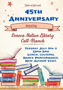 Seneca Nation Library Cattaraugus Branch 45th Anniversary Celebration - SNI