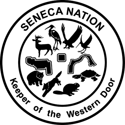 Transparent Seneca Nation Keeper of the Western Door Logo