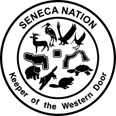 Transparent Seneca Nation Keeper of the Western Door Logo