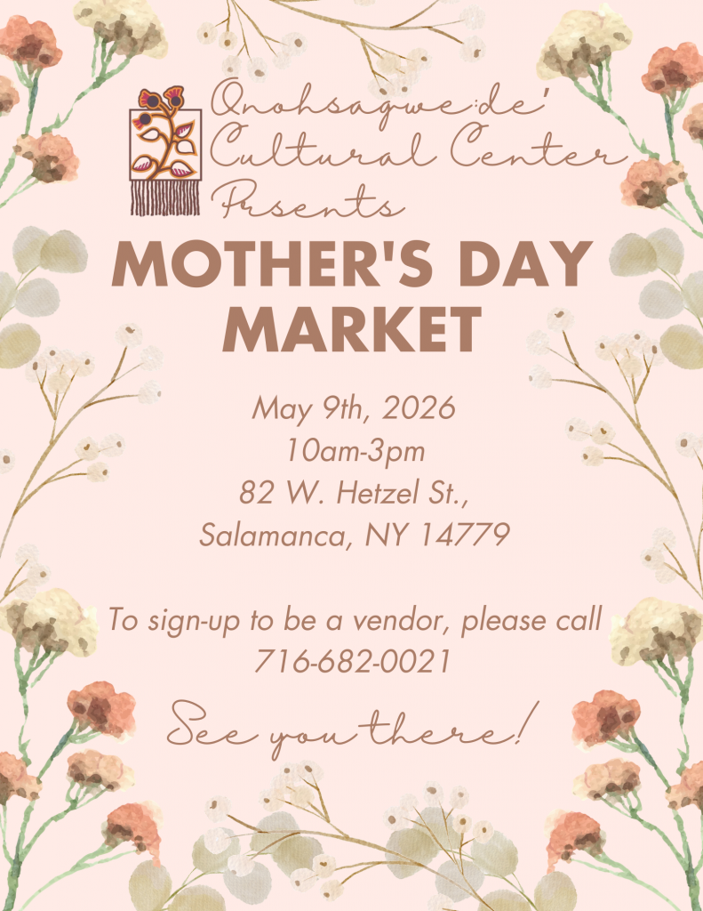 Mother's Day Market at the Seneca Iroquois National Museum