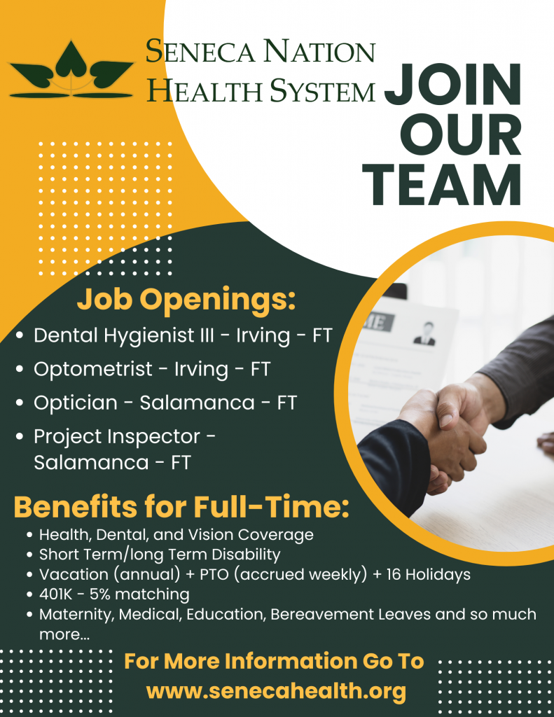 SNHS Job postings apply today