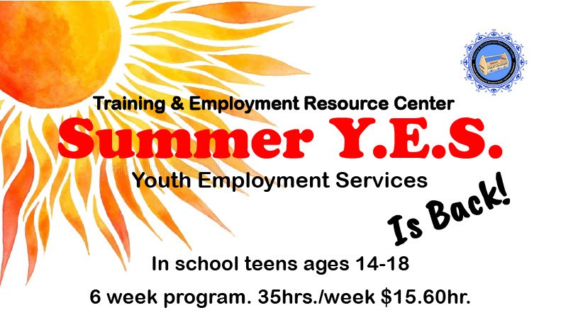TERC's Summer YES program will begin accepting applications for Youth Employment Services