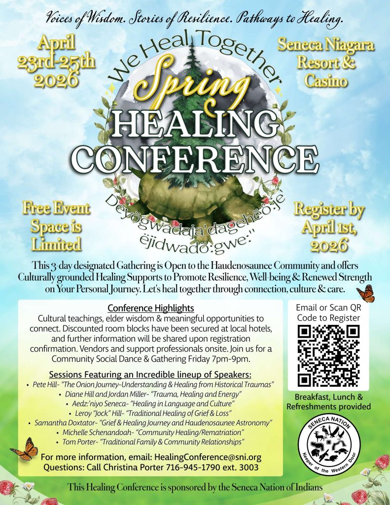 We Heal Together Spring Healing Conference April 23-25, 2026 at the Seneca Niagara Resort and Casino