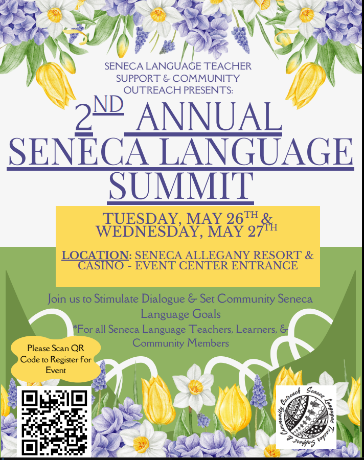 second annual seneca language summit event through the seneca nation