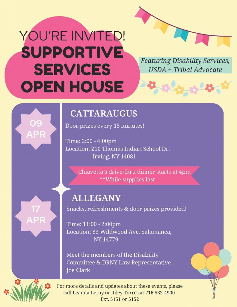 Supportive Services Open House