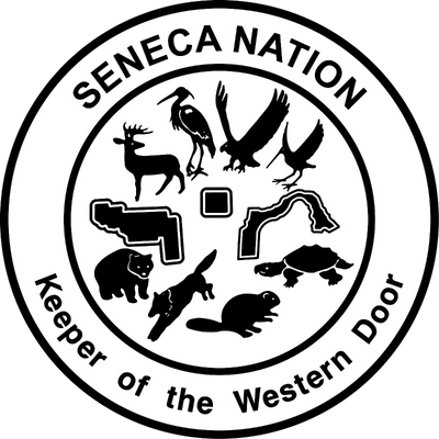 Transparent Seneca Nation Keeper of the Western Door Logo