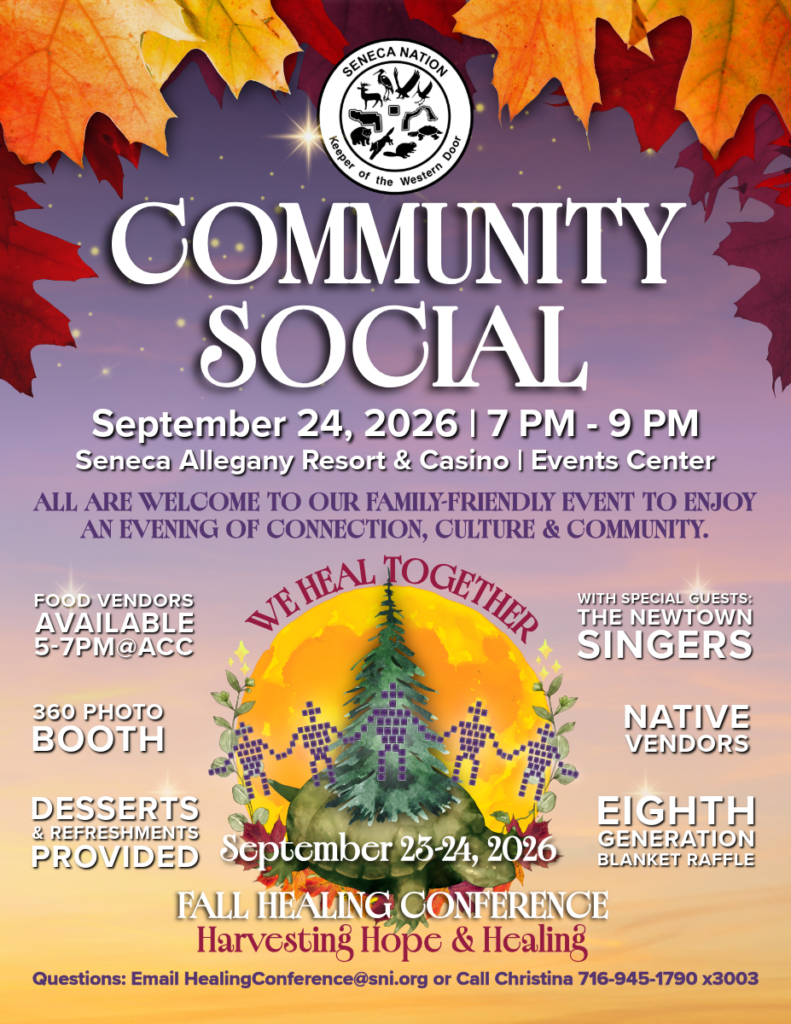 Fall Healing Conference Community Social 