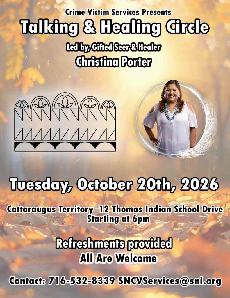 Talking and Healing Circle with Christina Porter